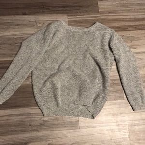 Over sized grey sweater